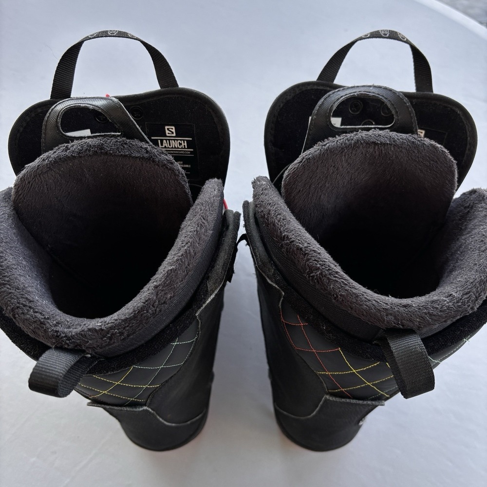 Salomon Launch Snowboard Boots Mens 9 Surelock Heat Moldable‎ - Picture 10 of 16